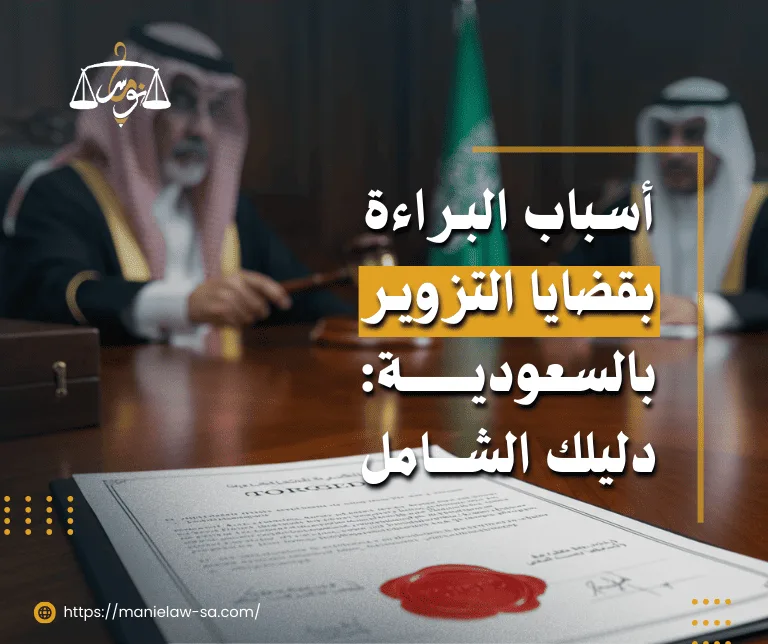 أسباب البراءة في قضايا التزوير