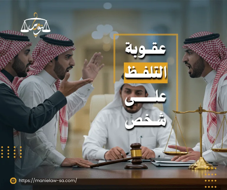 عقوبة التلفظ على شخص