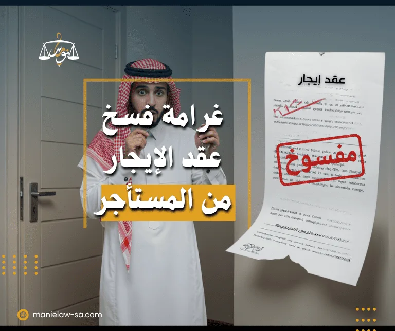 غرامة فسخ عقد الإيجار من قبل المستأجر
