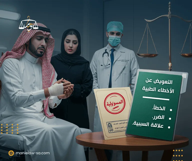 كم مبلغ تعويض الخطأ الطبي
