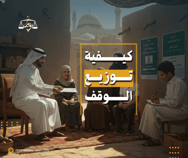 كيفية توزيع الوقف