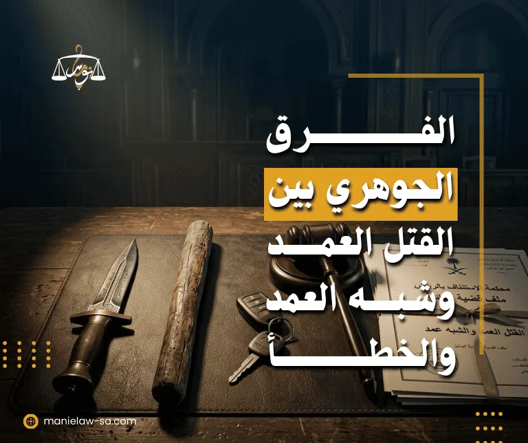الفرق بين القتل العمد وشبه العمد والخطأ